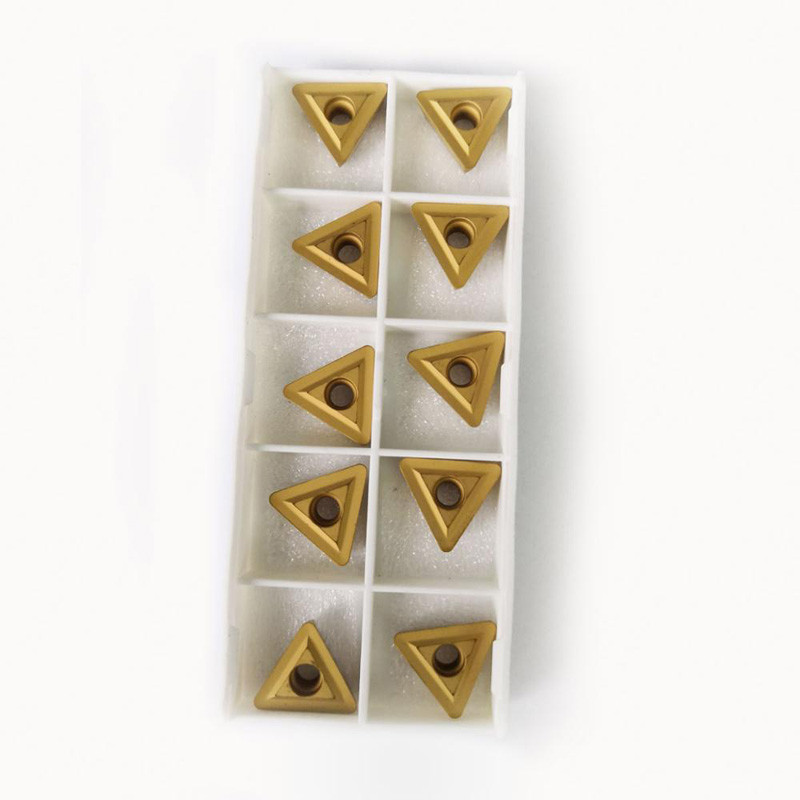 Lather Machine Indexable Milling Inserts TPMT 16T3 For Lathing Steel