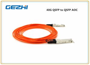 China Assembly 40G QSFP To QSFP Breakout Active Optical Cable factory