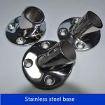 Boat Hand Rail Fitting-30 Degree Round Base,Marine Stainless Steel