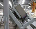 SANKON Stationary Tilting AAC Machine Overturn Table Automatic Concrete Block