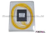 GPON ABS Fiber Optic PLC Splitter For Rack Mounted Patch Panel 1260nm - 1650nm