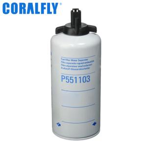 China P551103 Excavator Engine Truck Fuel Water Separator Filter For CORALFLY Filter factory