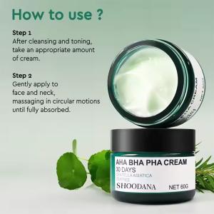 Free Sample Centella Face Moisturizer Refreshing Soothing Mild Exfoliating Aha