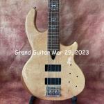 Custom WAL Style 4 strings neck through body electric guitar bass active pickup