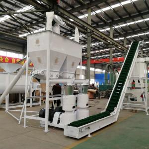 China 1-20Ton/H Feed Pellet Production Line Chicken Feed Production Machine factory