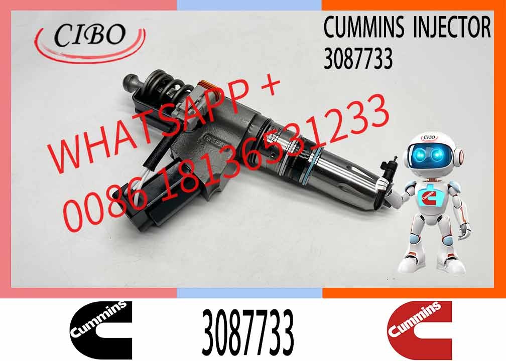 Fuel Injection System Application OEM 3087733 Common Rail Injector for Cummins Diesel Engine CAR Diesel