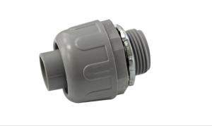 China Waterproof Plastic Conduit Fittings Pvc Conduit Connectors Aging Resistance factory