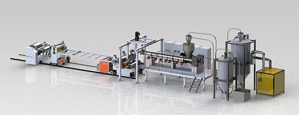 1000mm Transparent Plastic Sheet for cup Production Line PET Sheet Making