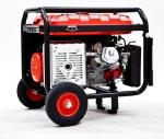 27A Rated Current 6kw Small Mobile Gasoline Generator for Home 220V Fuel 90
