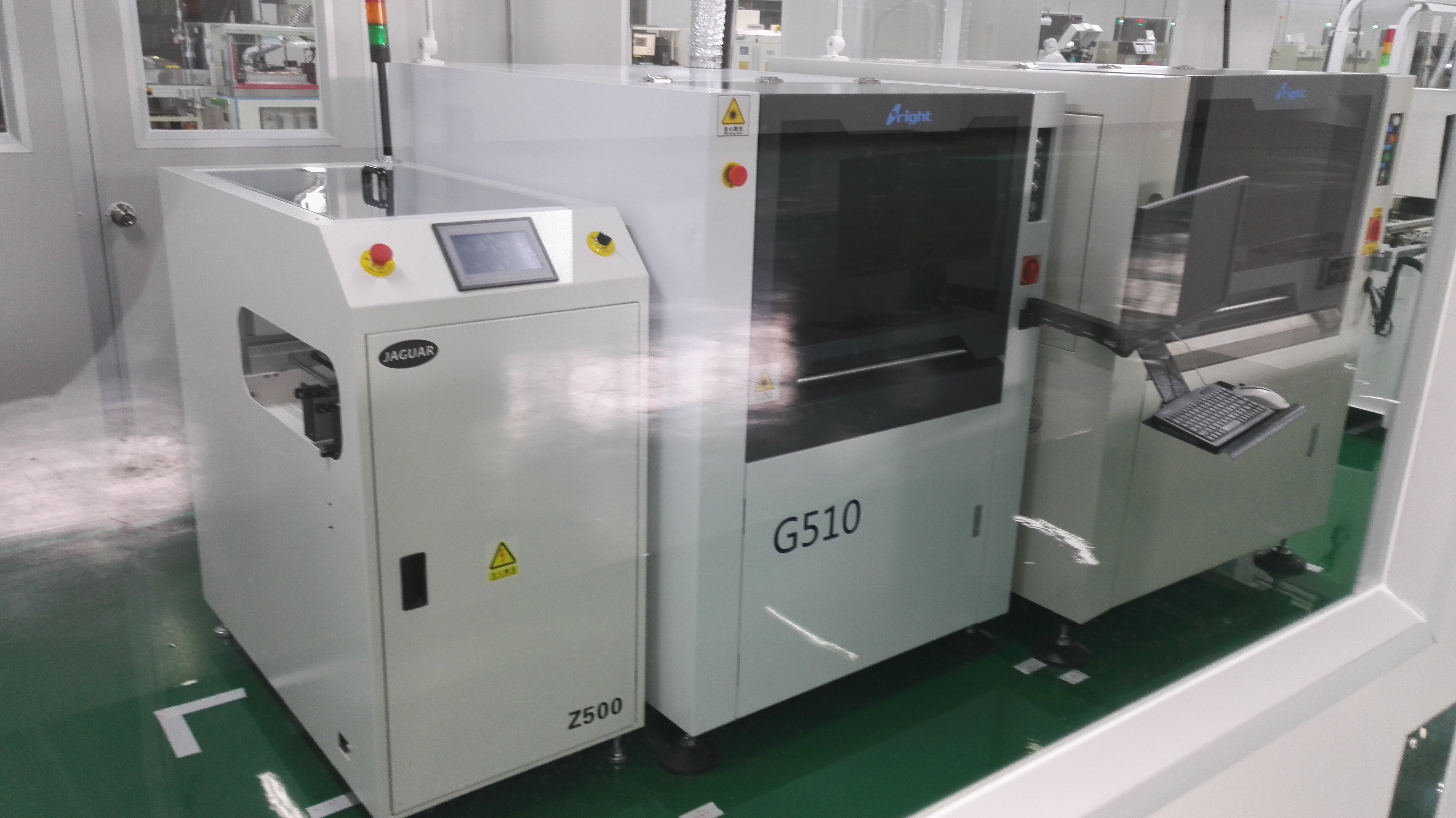 A1000 Automatic Optical Inspection Machine 0402 chip , IC pitch 0.3mm