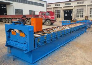 China Intelligent Cold Roll Forming Machines With 0.6 Inch Chain Link Bearing Drive factory