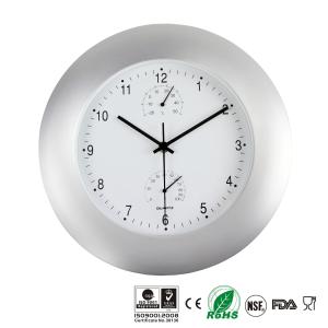 China Multifunctional Aluminium Frame Temp Humidity Monitor Large Dial Design factory