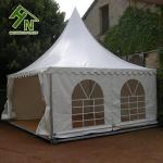 White Outdoor Pagoda Event Tent Church Waterproof PVC Fabric