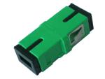 SC Type Fiber Optic Connector Adapters SM/MM UPC/APC For Cable