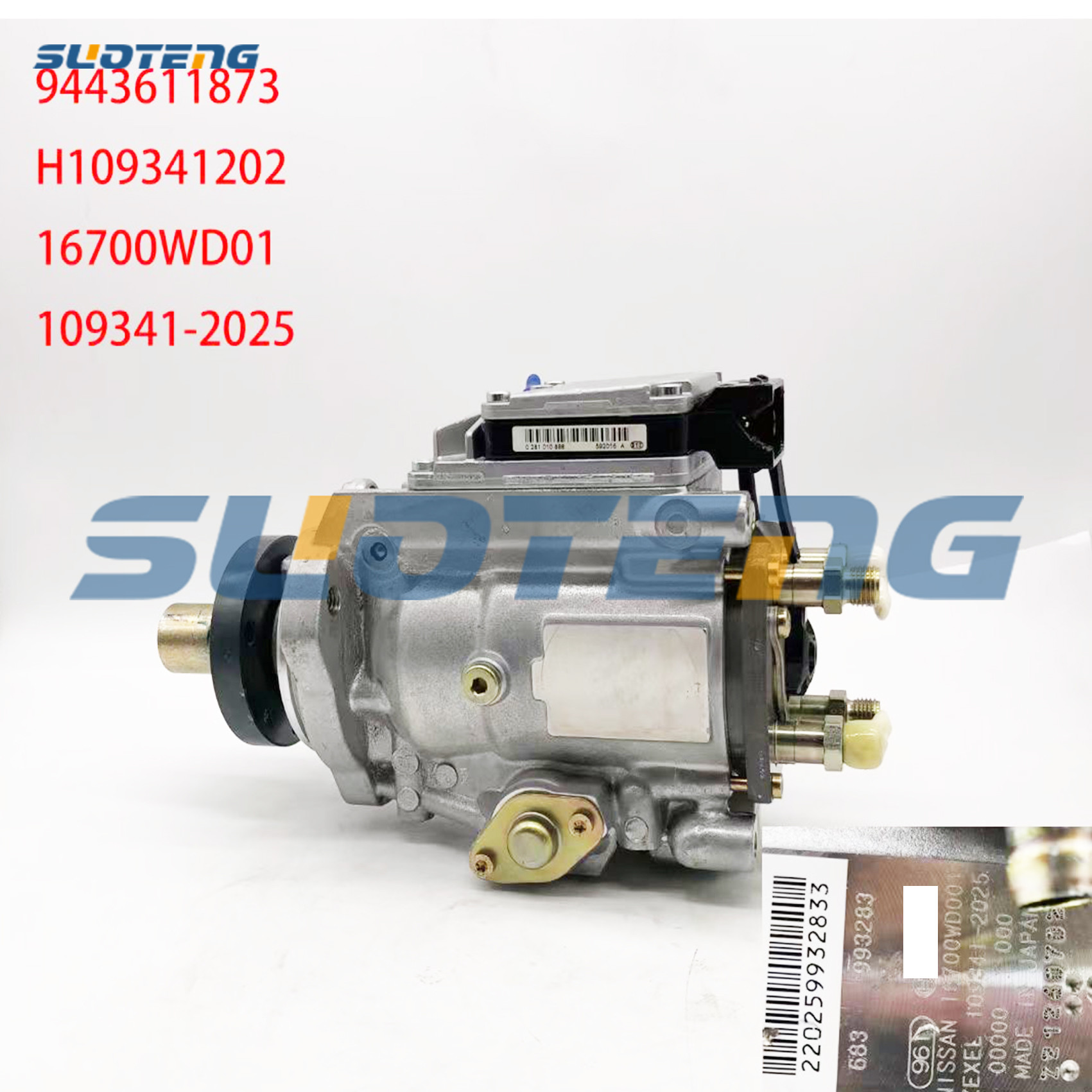 16700WD01 109341-2025 Fuel Injection Pump Diesel Pump For Engine Parts