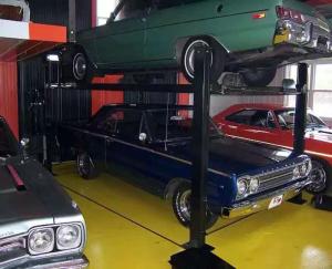China Best Selling Simple Car Parking Lift CE Approved Four Post Vehicle Parking Lifter 3600kg /2000mm Made In China factory