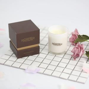 Handmade White Painting Heavily Scented Candles High End Inner For Home