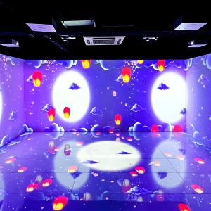 China Immersive Projector Virtual Reality Museum Show Interactive Aquarium Projection factory