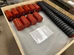 102mm Diameter Steel Conveyor Idler Roller For Quarry Plant