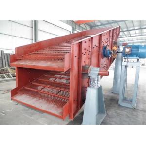 High Efficiency Rectangular Vibrating Screen Machine For Building Materials
