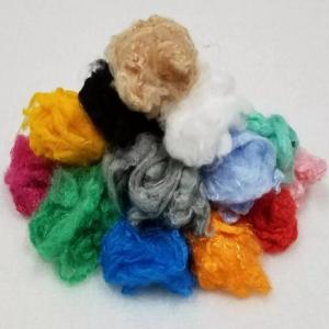 China 3D Colored Polyester Fiber Non Siliconized Polyester Hollow Fiber factory
