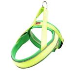 Nylon Adjustable Light Up Led Dog Harness Rechargeable Soft Outdoor Flashing