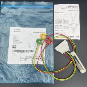 China Three Guide European Standard Clamp With Blood Oxygen Connector ECG 3-Lead Grabber REF:989803171911 factory