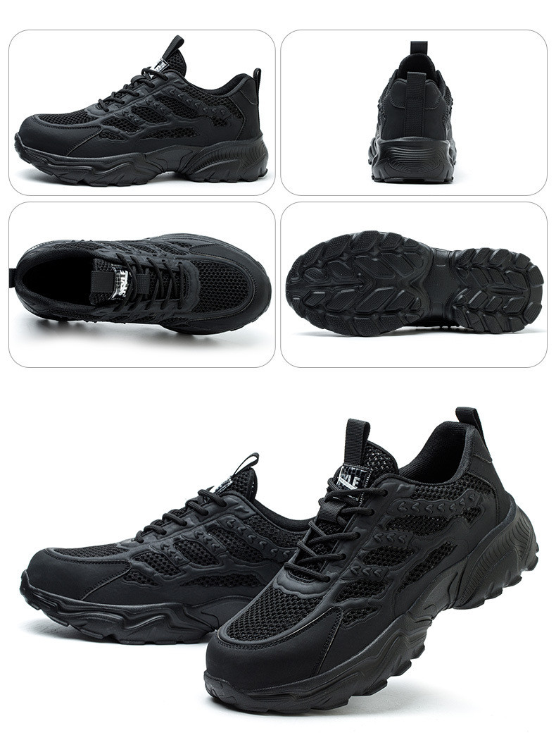 Summer Light Work Shoes EVA Sole Safety Shoes Comfortable Safety Shoes Plastic Toe Work Boots