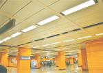 airports Expansive Commercial Ceiling Tiles K shaped With Akzo Nobel powder