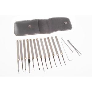 GOSO 12 Pieces Lock Pick Set with Leather Case