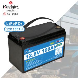 China Customized Lfp 6Ah 12v Lifepo4 Battery 12.8v Charge Cut Off Voltage factory
