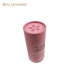 Pink Full Color Cute Round Edge Paper Tube For Loose Leaf Tea Small Capacity Tea