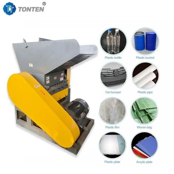 China New Plastic Crushing Machinery Efficient And Energy Saving Customizable factory