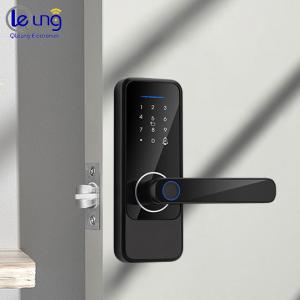 China Aluminum Alloy Digital Door Lock Tuya Ttlock Wifi Keys Cerraduras Inteligentes factory
