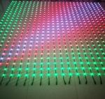 Outdoor Waterproof Transparent Glass Led Curtain Display Strip Mesh Screen Video