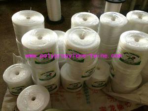 China UV Treated Polypropylene Raffia Packing Twine 1000m/Kg 1500m/Kg Twisted factory