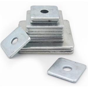 Enlarged Thickened Square Washer Zinc plating Blue Square washersquare flat