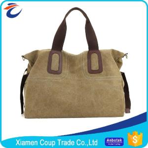China OEM Ladies Daily Use Canvas Single Shoulder Handbag factory
