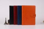 Discoloration leather mounting notebook with buckle
