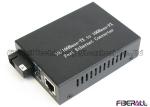 10/100M Wdm Media converter fiber optic With External Power Adapter SM 20Km