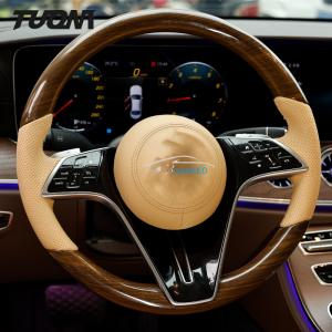 China For Mercedes Benz Soft Wood Steering Wheel Device with Controls Customization factory