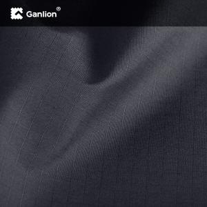 China Dark Grey Cotton Polyester T400 Antibacterial Fabric Anti Wrinkle factory