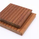 Villa Bamboo Flooring Outdoor Decking E1 Standard High Durability