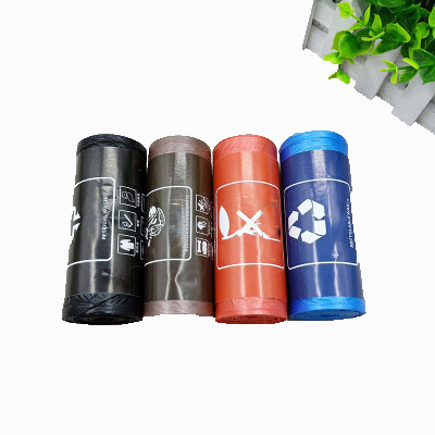 PBAT/PLA/Starch Plastic Biodegradable Bag With Green Color And Customizable Size