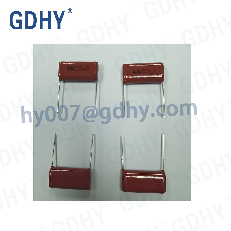 Metallized Polypropylene Film Capacitor CBB22 2μF Pitch 27±0.5mm