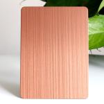 Brushed Finish Hairline Stainless Steel Sheet Metal 304 316 Ss Steel Sheet