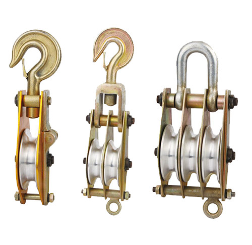China Lifting Snatch Pulley Block Hoisting Tackle Tower Erection Tools factory