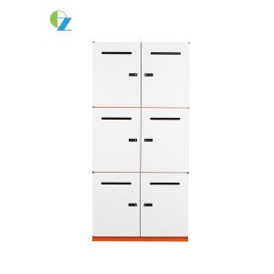 Knock Down Structure 9 Door Mail Box Storage Cabinet With Password Lock