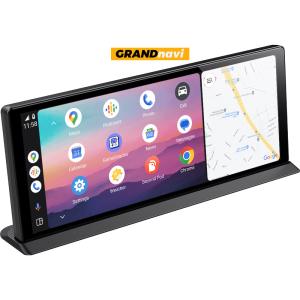 China Hot Sale 11.3 Inch 4K Dashcam Carplay Touch Screen With Wireless CarPlay Android Auto Multimedia Auto Radio Support GPS WIFI Bluetooth factory