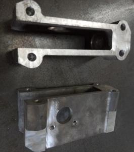China Jumbo Rock Drill Spare Parts 200MM Long 6063 T6 Aluminium Extruded Profiles Customized For Rock Drilling Rig factory